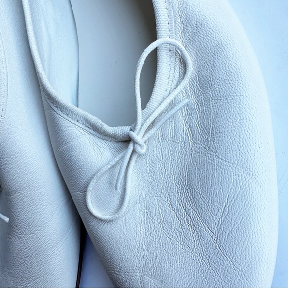 Everlane The Day Ballet Flat Womens White Slip On Flats Shoes Neutral Minimalist - Picture 9 of 13